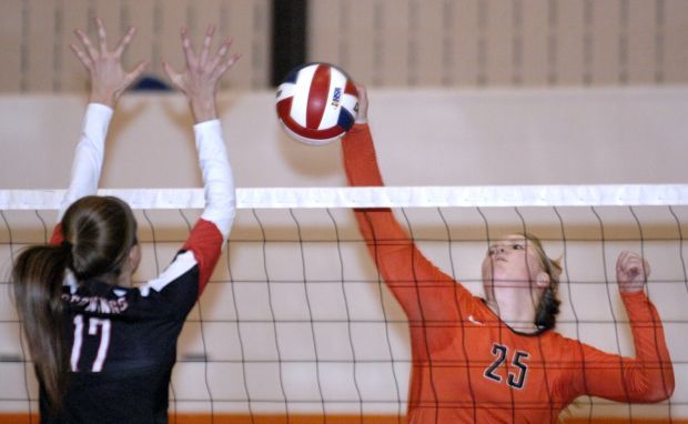 Benet Academy at Normal Community IHSA Normal Community Volleyball Super-Sectional 2