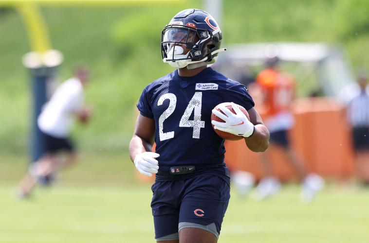 Khalil Herbert's projected production as Chicago Bears RB1