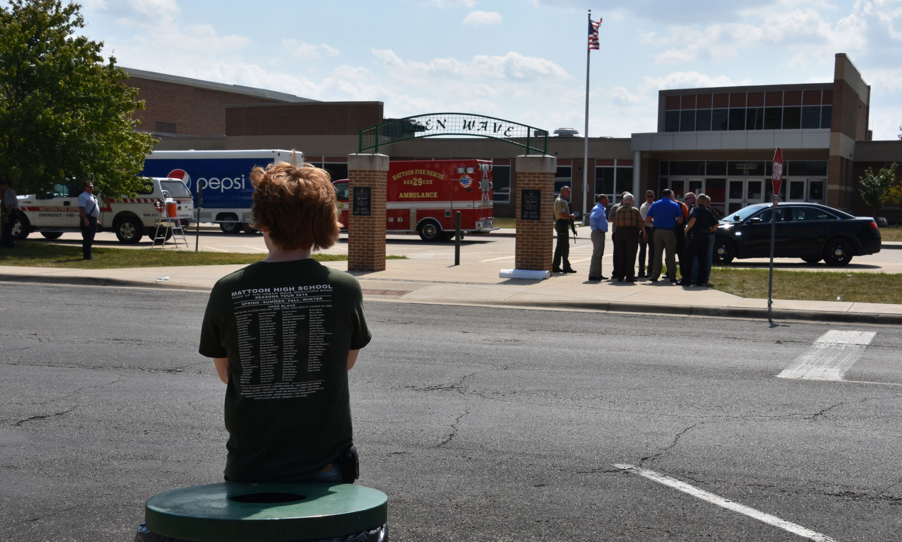 One student shoots another at high school in central IL