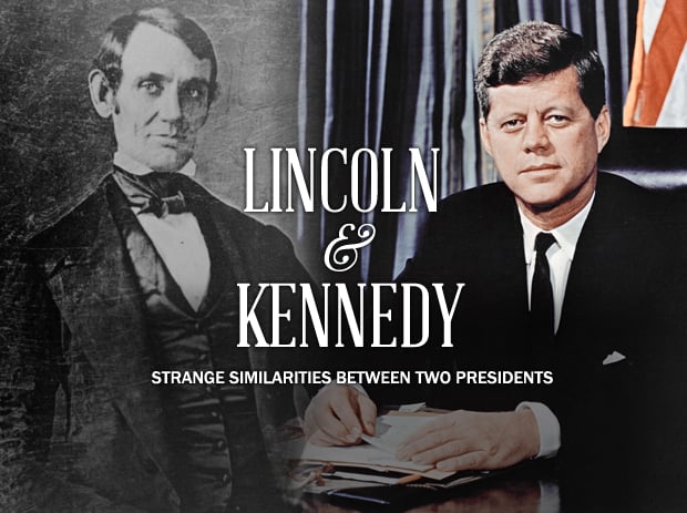 john f kennedy and abraham lincoln