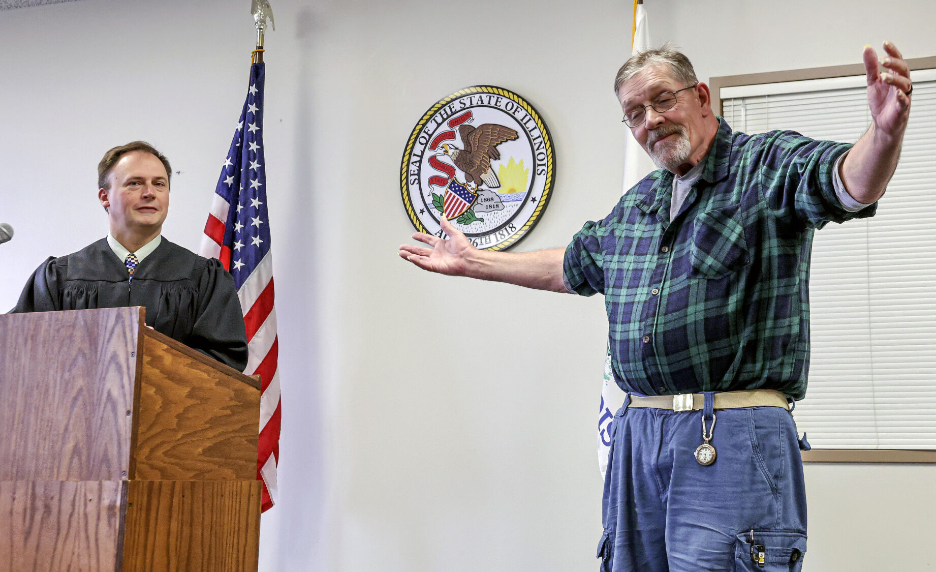 Bloomington-based veterans court helps man rebuild life
