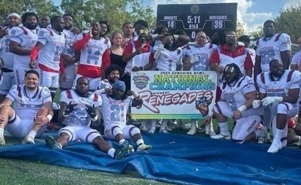 Midwest Renegades bring back Sunshine Bowl win from Florida