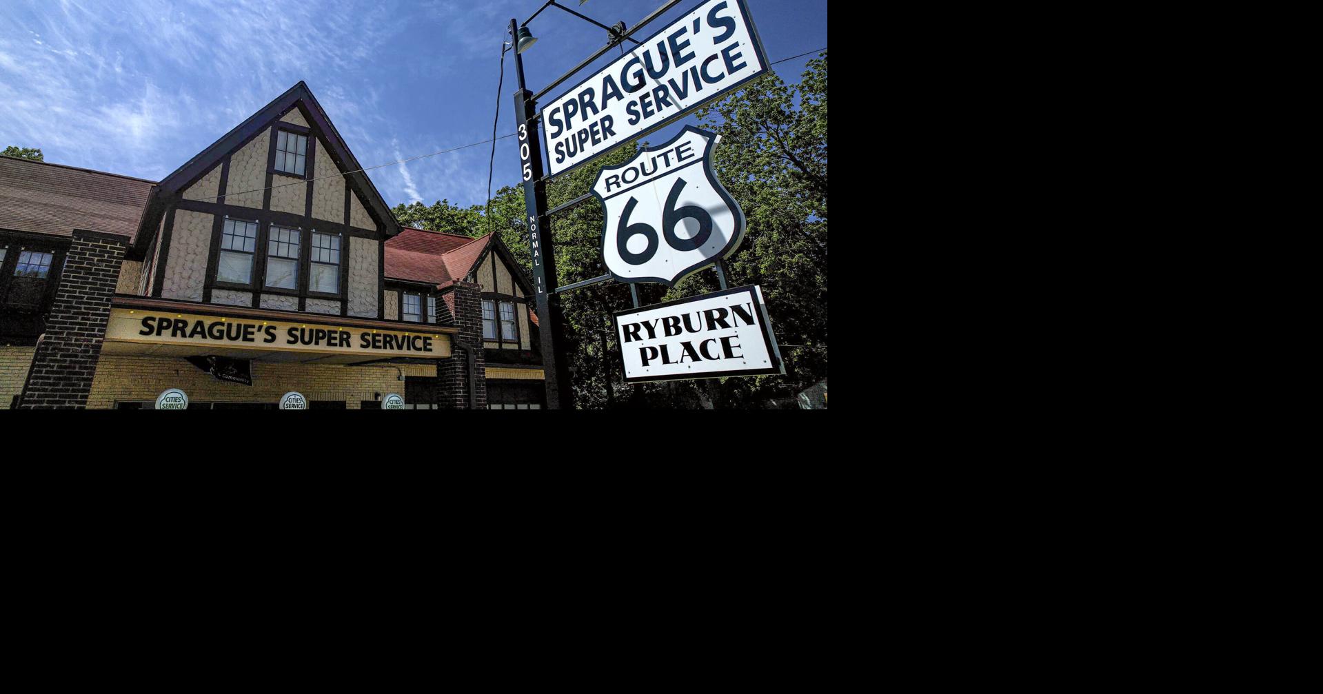 Normal to host Route 66 centennial party Aug. 15 at Sprague’s Super Service station