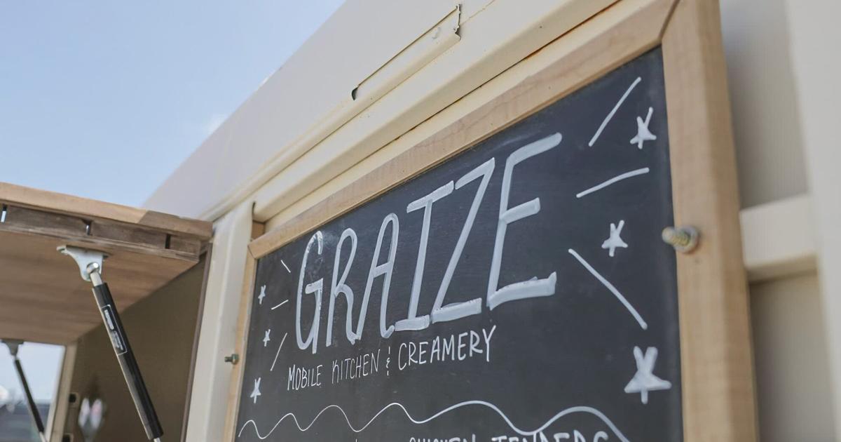 Graize Mobile Kitchen & Creamery rolls into town, serving up fresh eats and sweet treats