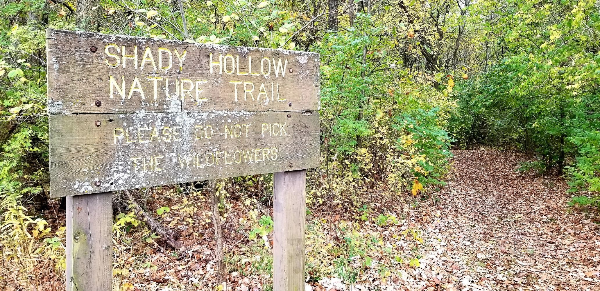 Scenes along the Shady Hollow Nature Trail