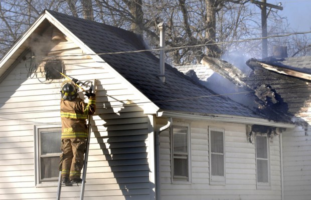 Family displaced after fire damages home in Anchor