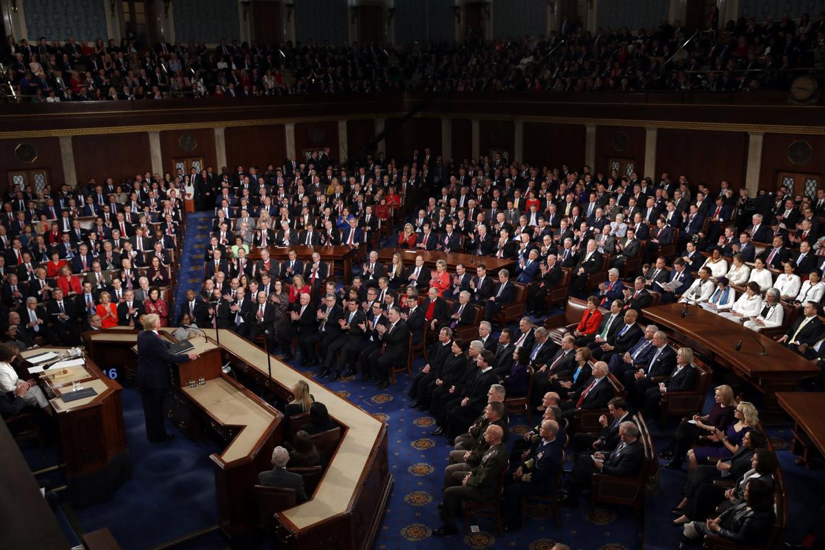 APTOPIX State of the Union