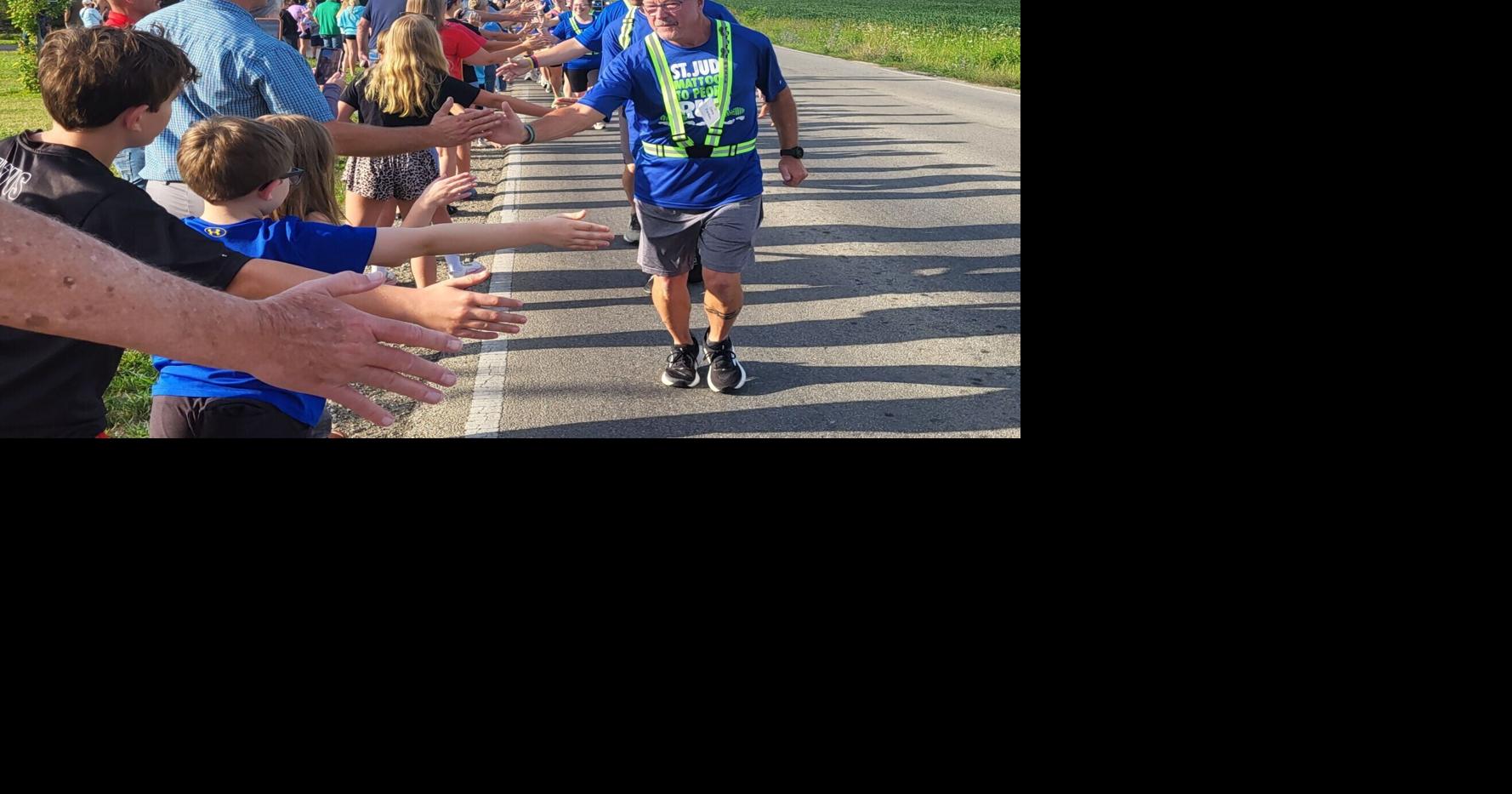 Runners going from Mattoon to Peoria for St. Jude benefit