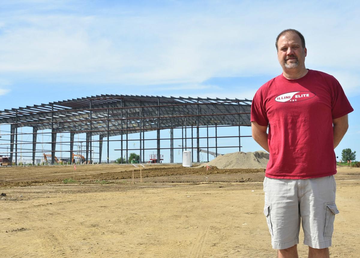 Volleyball Club To Cool It In New 3 Million Facility High School Volleyball Pantagraph Com