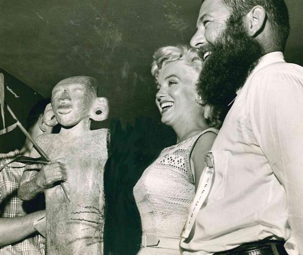 Marilyn Monroe visits Bement