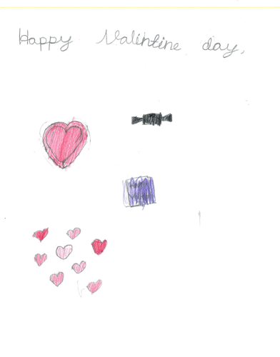 Aadya Sirigiri, grade 2, Glenn (vday).png