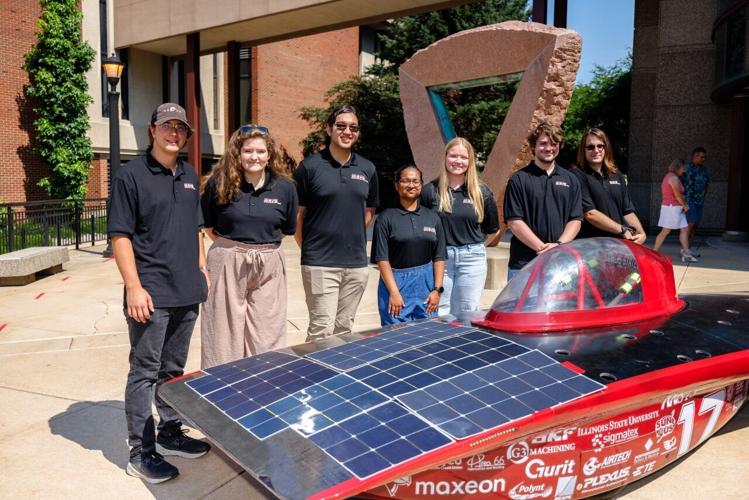 Illinois State Solar Car Team chases spot in Route 66 challenge