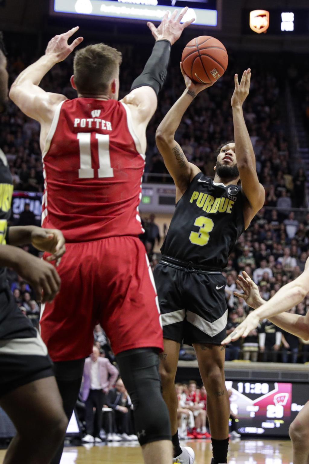 Purdue Continues Home Dominance Of Wisconsin In 70 51 Rout Men S