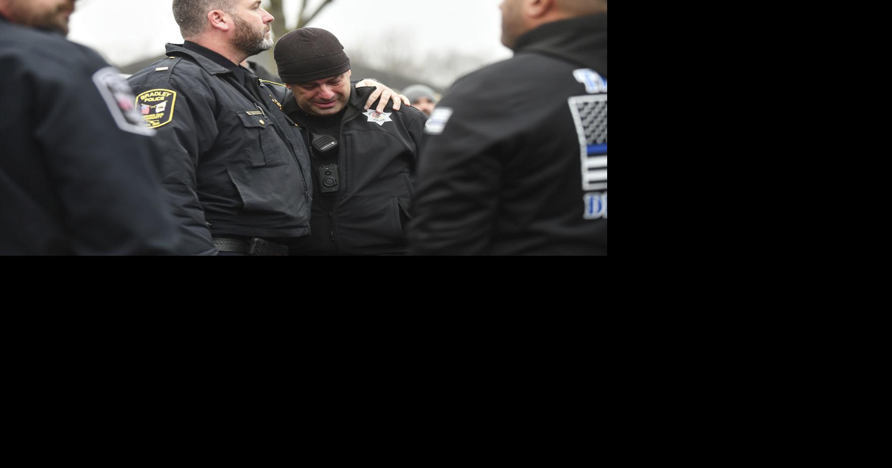 1 of 2 suspects in shooting of northern Illinois officers arrested