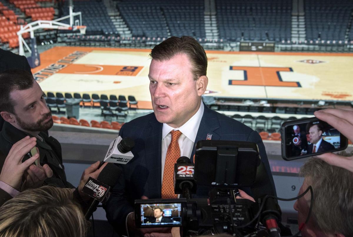 Underwood speaks to media