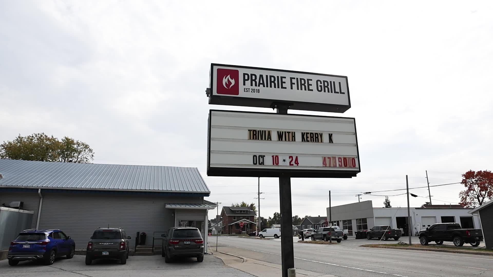 Prairie fire grill outlet
