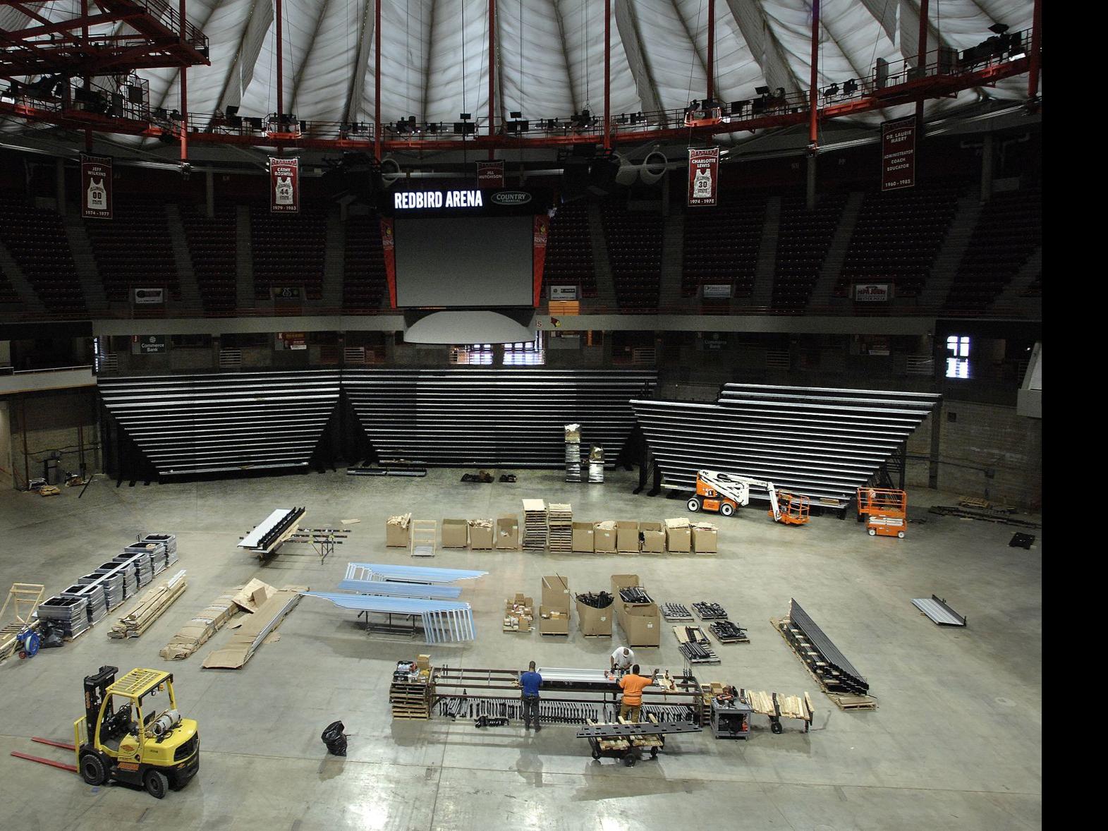 More Comfort Less Seating Coming To Redbird Arena College