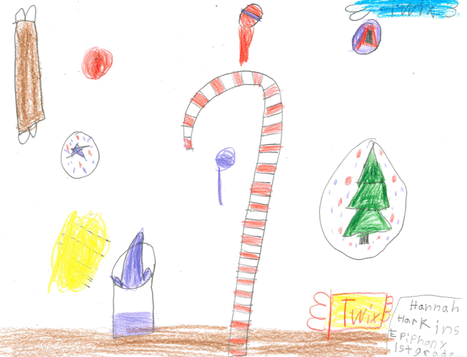 Hannah Harkins, grade 1, Epiphany (food).png