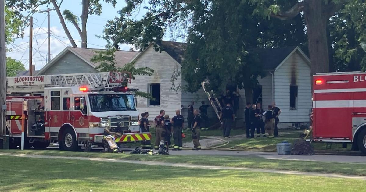 Bloomington house fire displaces 4; no injuries reported