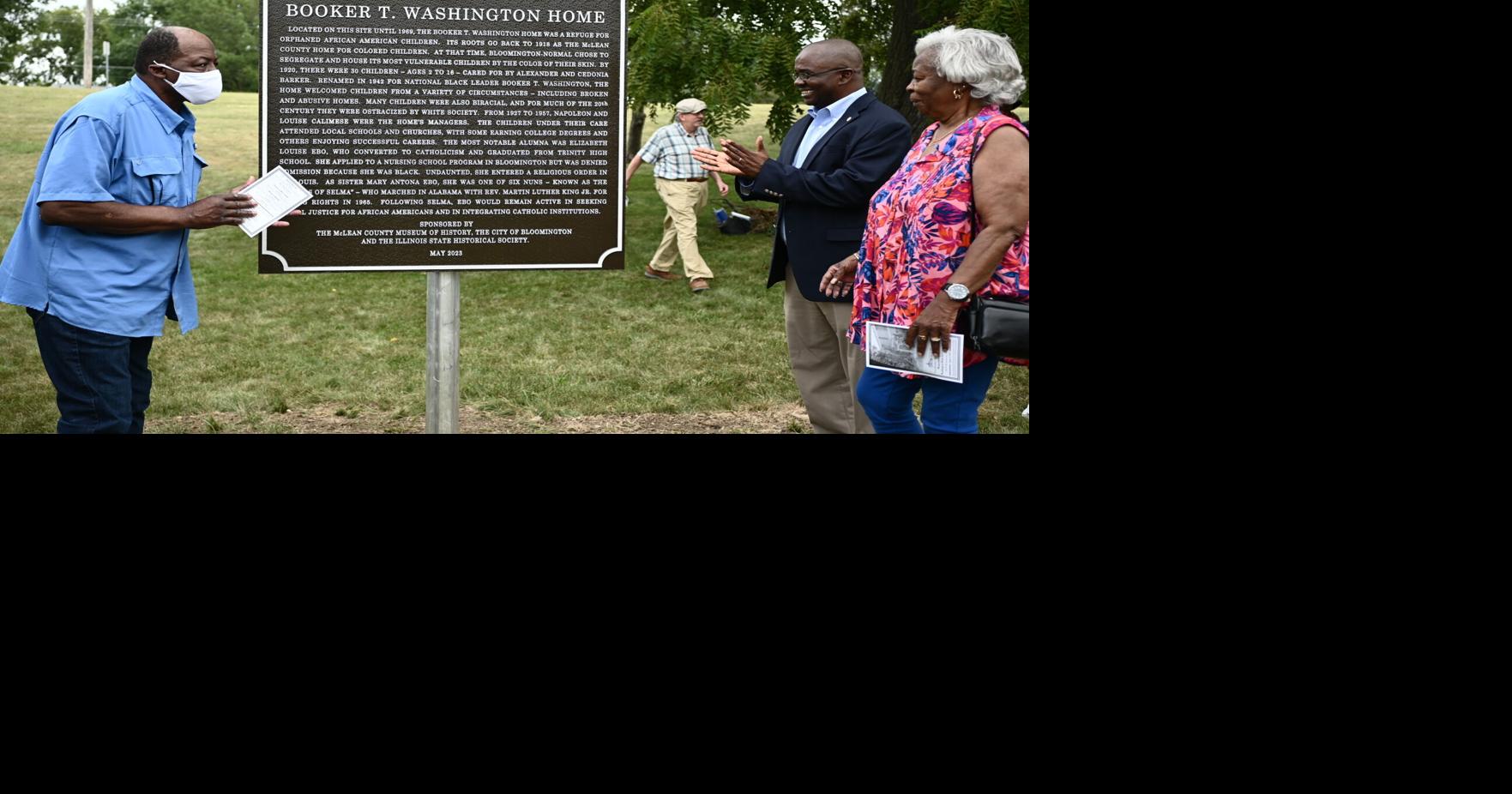 New marker preserves history of Bloomington's Booker T. Washington Home