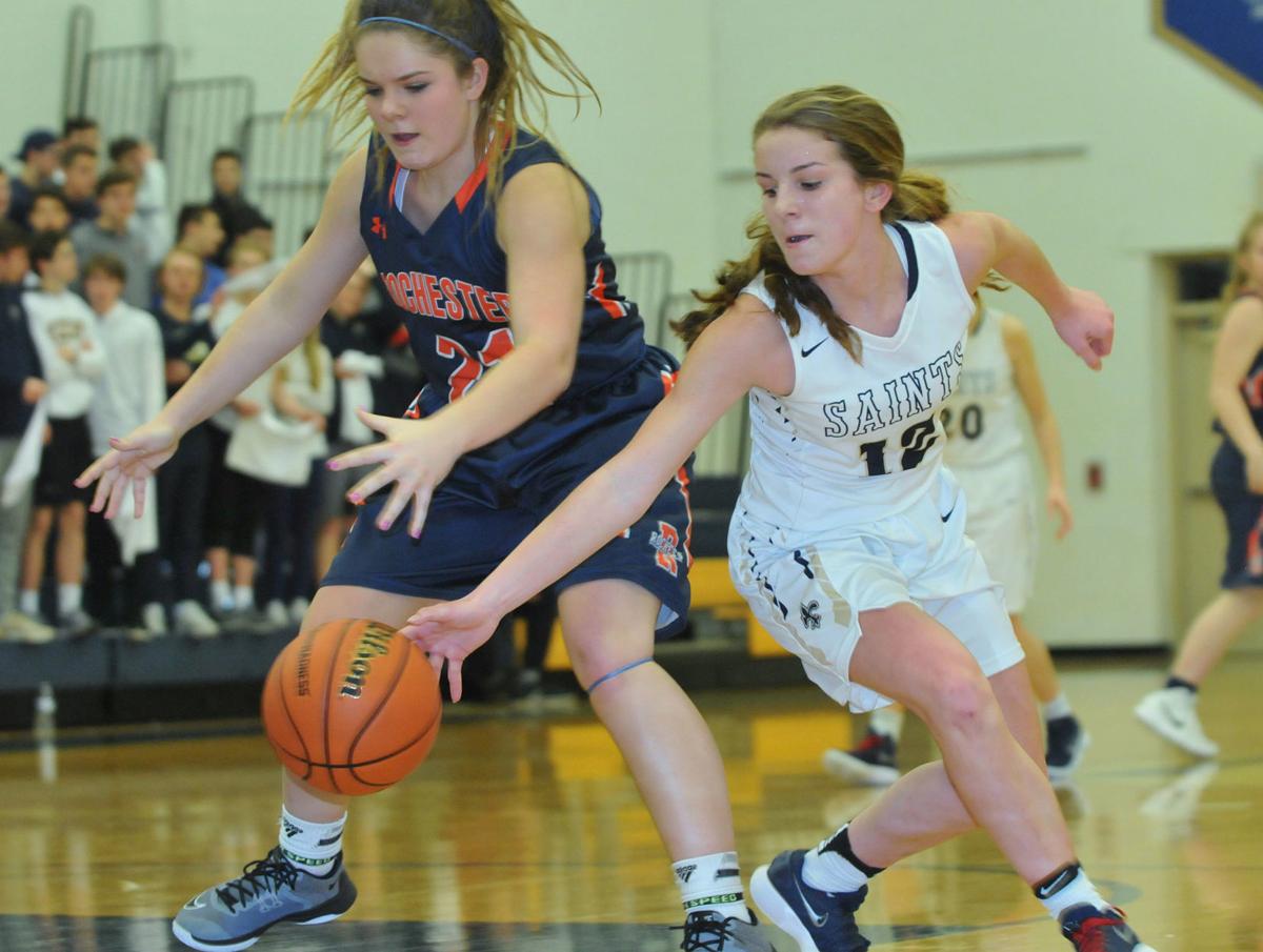 Rochester Uses Big Run To Take Control Holds Off Saints High