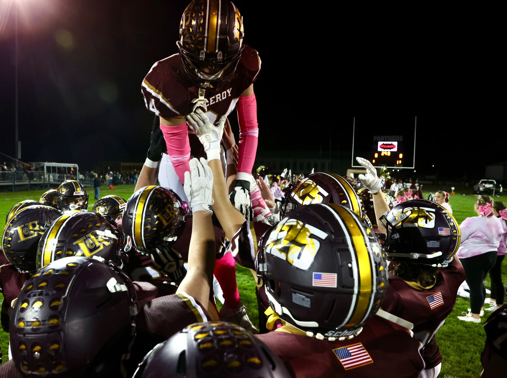 Week 8 high school football scores for Central Illinois BVM Sports