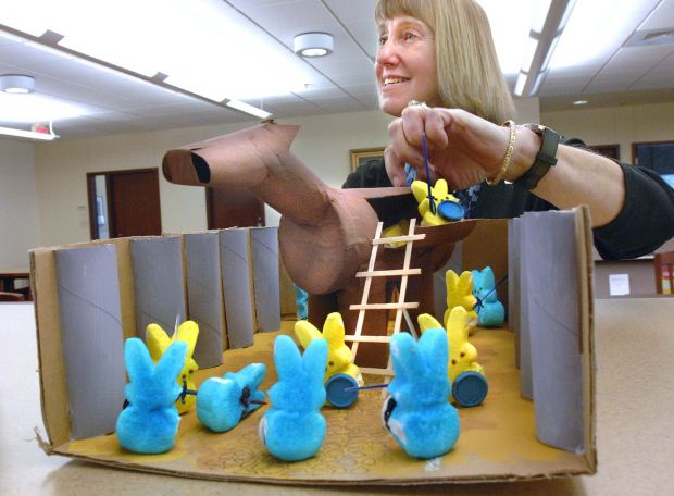 Contest Uses Peeps Candy To Showcase Mythology Local Education Pantagraph Com