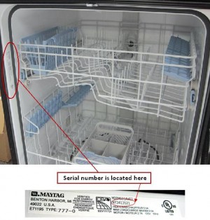 resetting maytag dishwasher