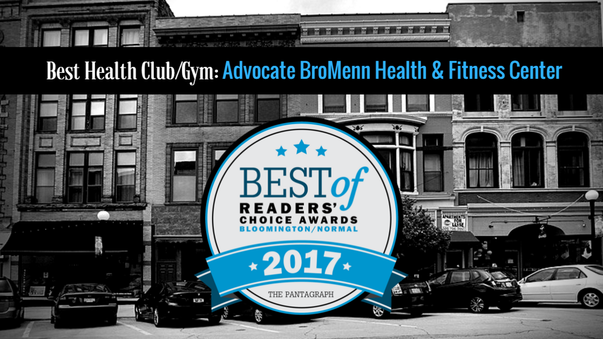 Best Health Club Gym Advocate Bromenn Health Fitness Center Pantagraph Com