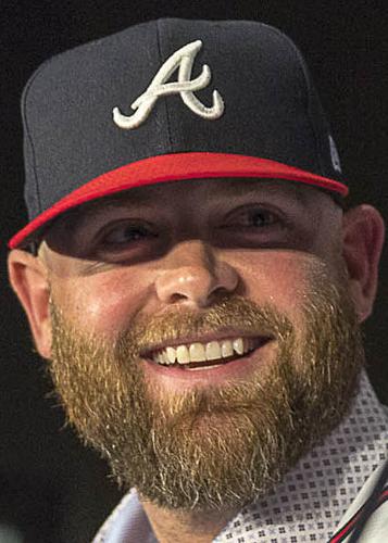  MLB Boys' Atlanta Braves Brian McCann Name