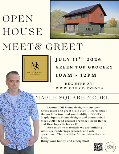 COII Open House on July 11