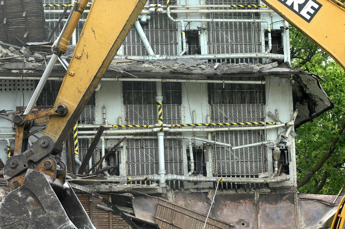 Former Livingston jail being torn down for splash pad Local News