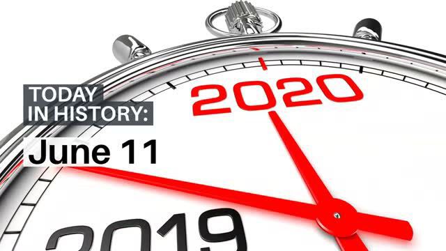 Today In History June 11 National News Pantagraph Com Pick a day of the year to view it's history the pantagraph