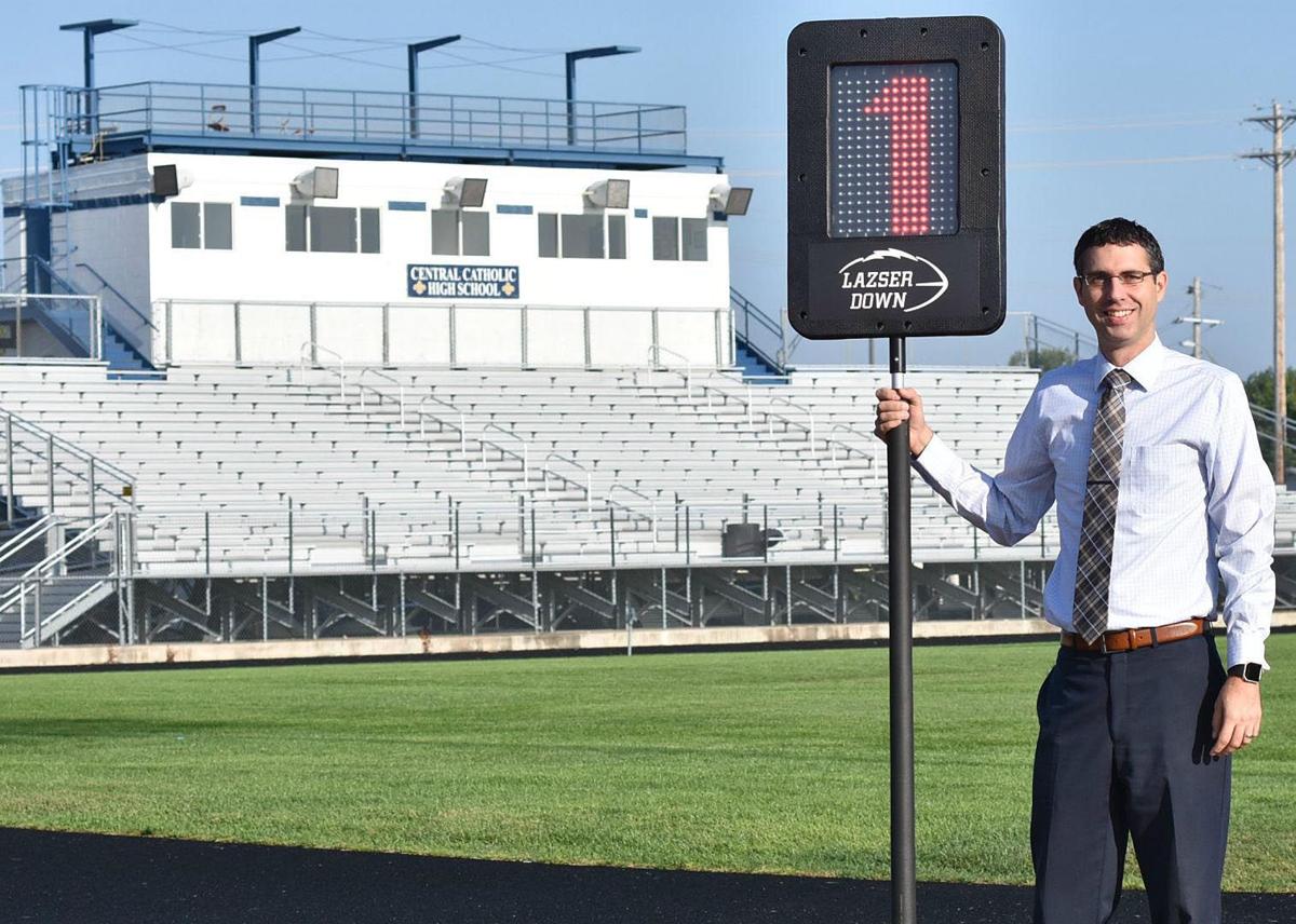 High Tech Down Markers To Debut At Central Catholic High School