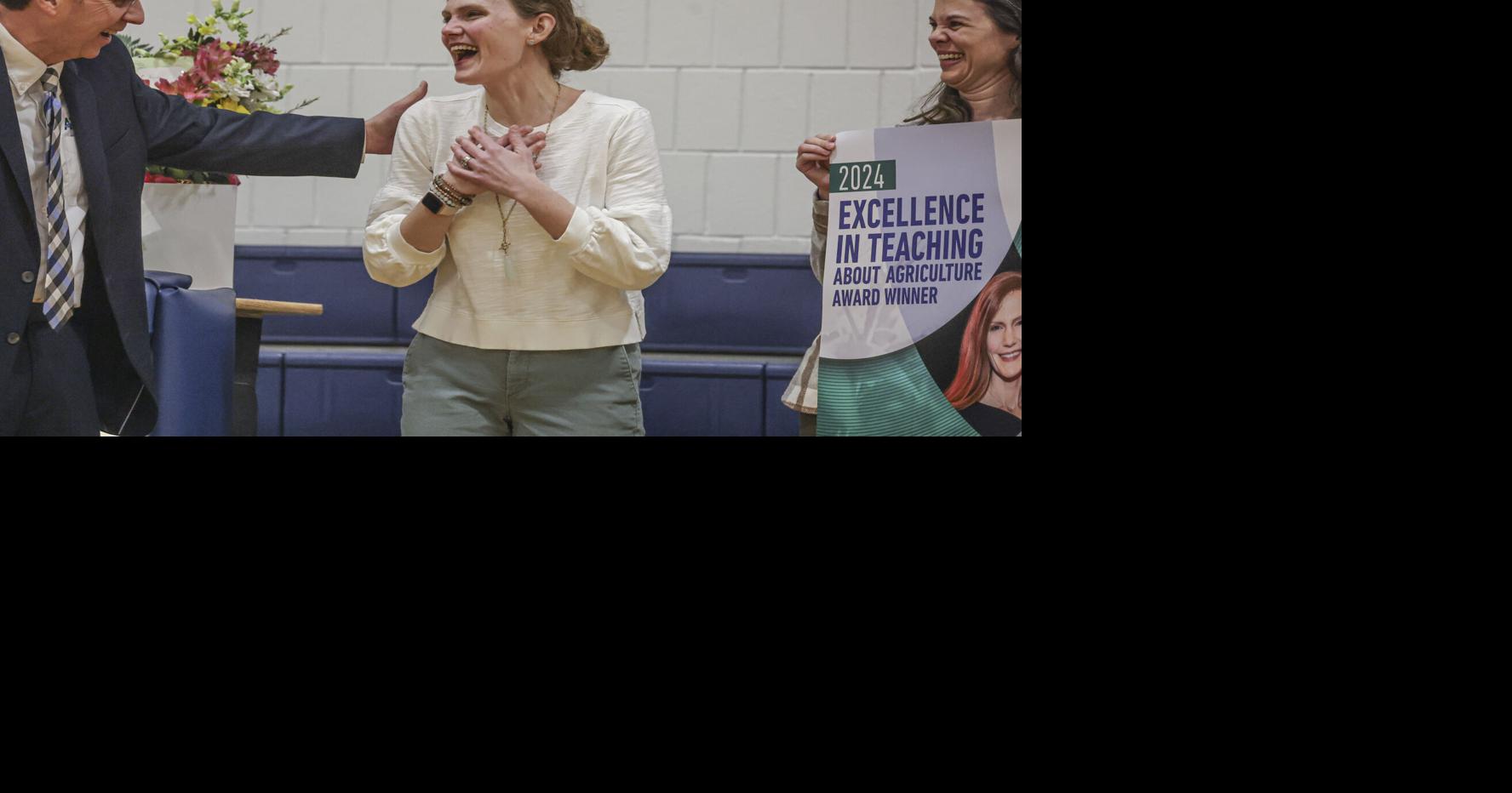 Corpus Christi teacher surprised with national agriculture teaching award