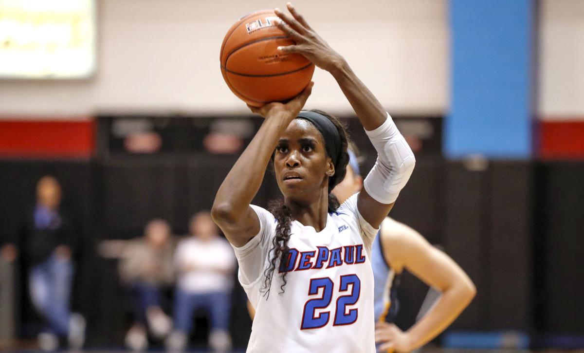 U High Grad Chante Stonewall Scores 22 As No 14 Depaul Women Beat