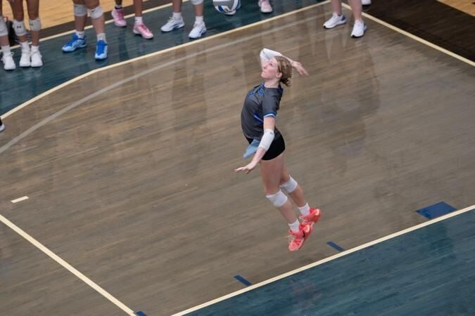 Volleyball Splits on Day 2 of Millikin Invite