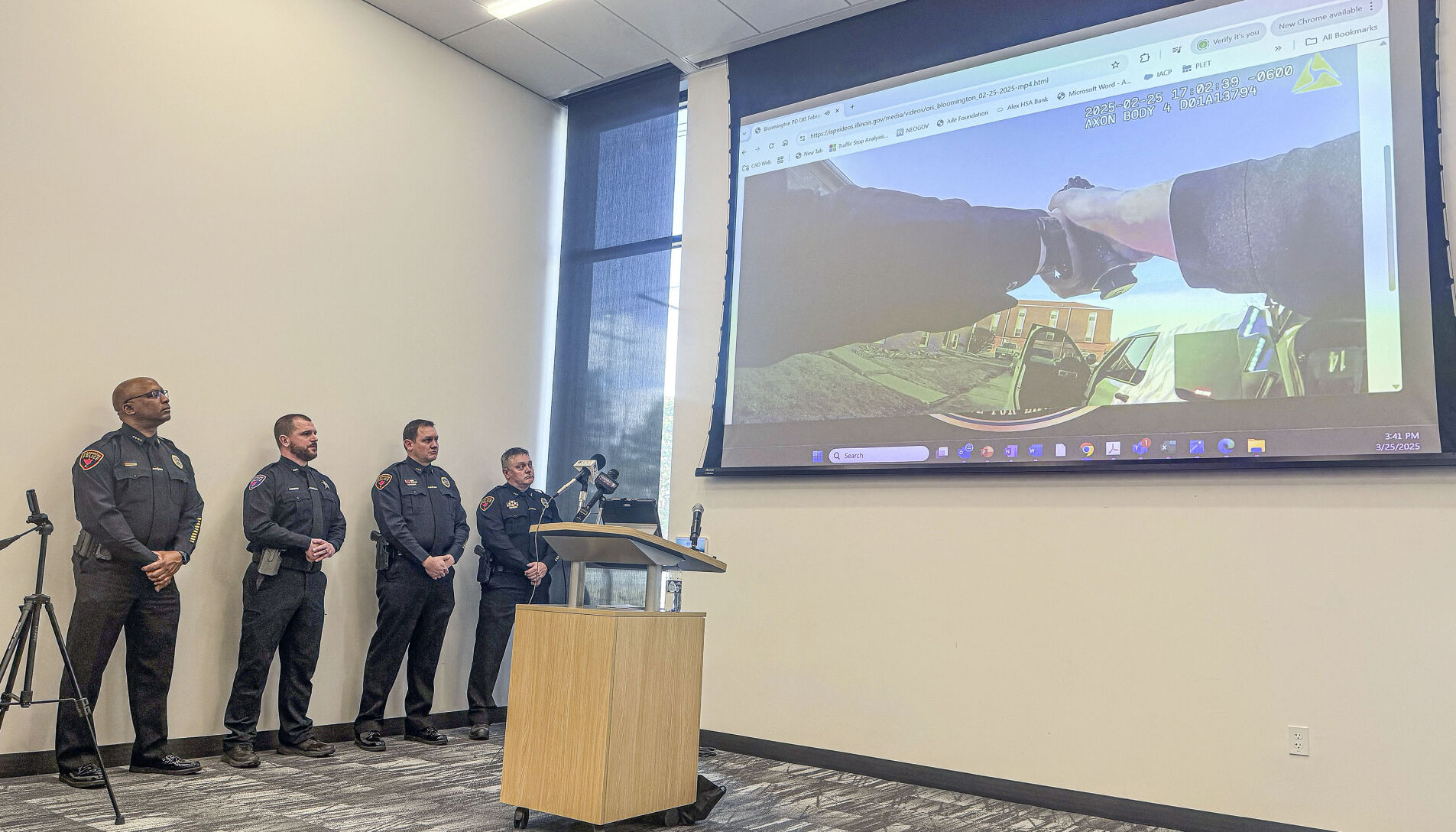 Bloomington police discuss ISP findings in teen shooting