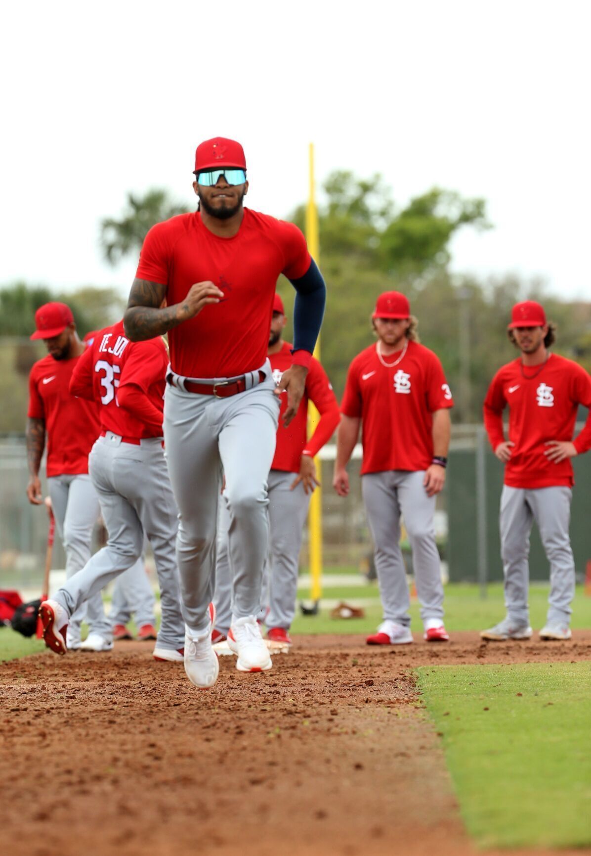 Luken Baker Drills Homers & Line Drives in Batting Practice