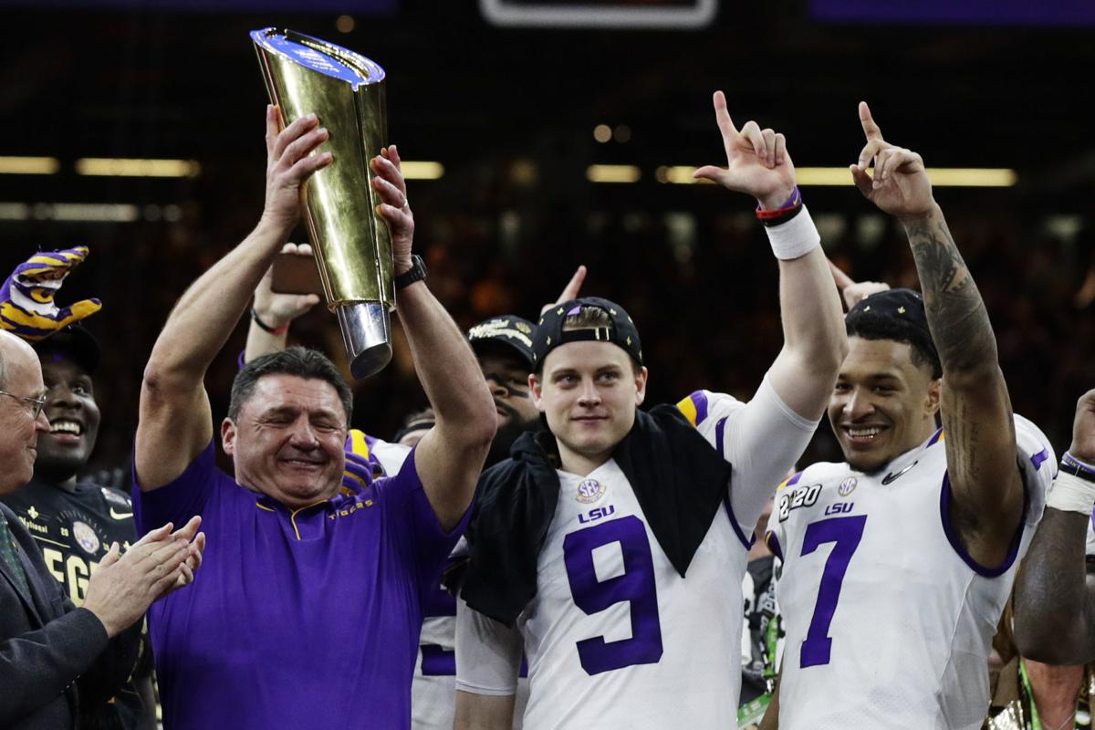 CFP Championship Clemson LSU Football