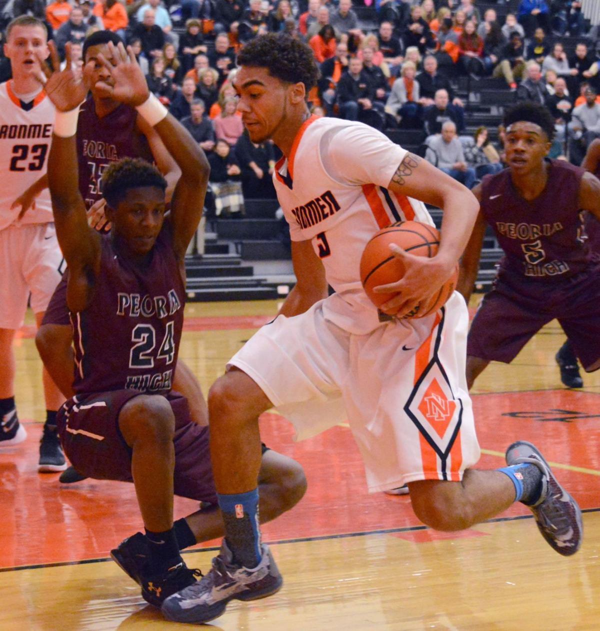 Nchs Negotiates Peoria Press For Win High School Boys Basketball
