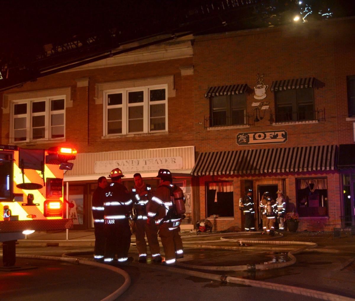 Fire damages business in downtown Clinton Local News