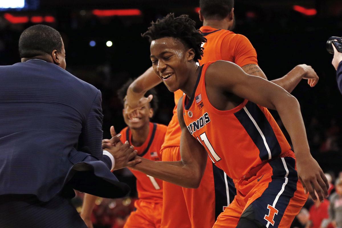 Dosunmu Illinois Stun No 13 Maryland Men S College Basketball