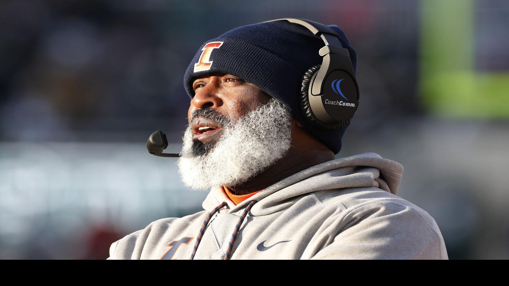 Watch Now Illinois Football Coach Lovie Smith Delivers Powerful