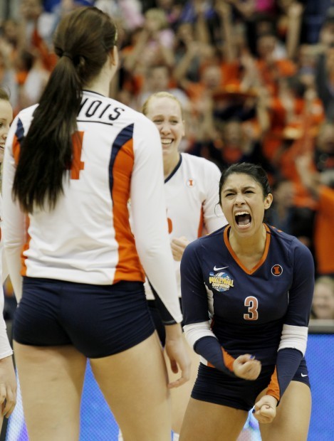 Ucla Illini Volleyball Put New Face On Ncaa Championship College Volleyball Pantagraph Com