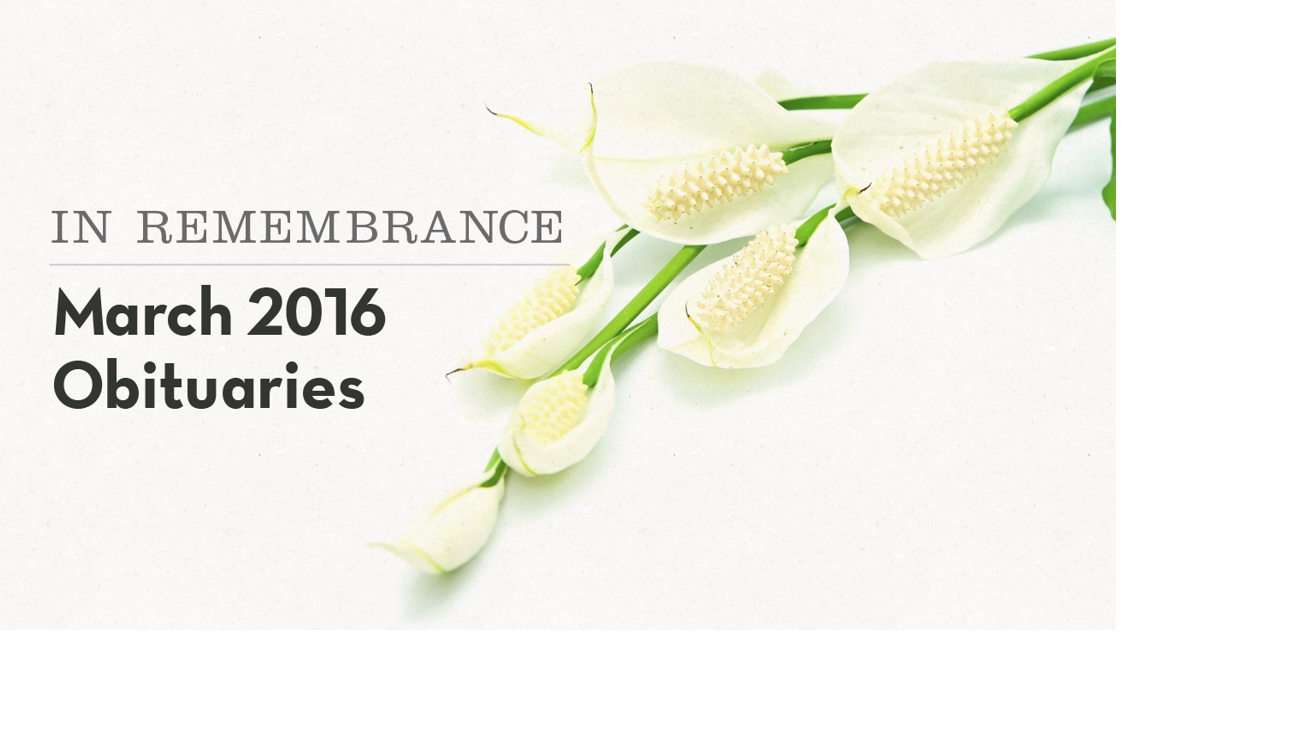In Remembrance Pantagraph Area Obituaries In March Obituaries Pantagraph Com