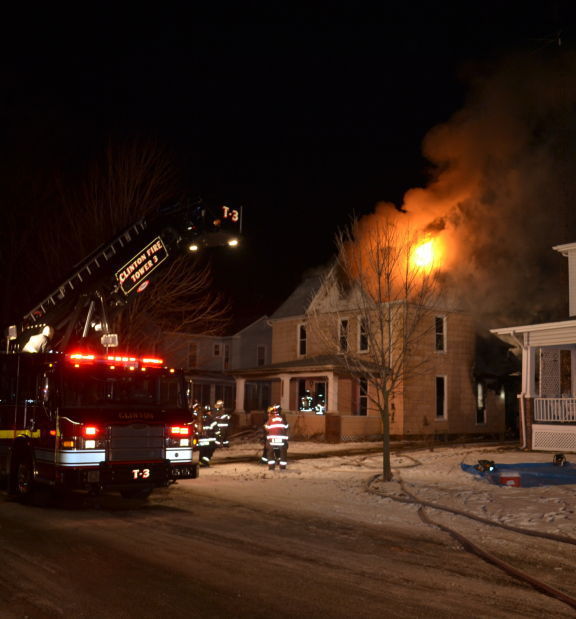 Fire heavily damages home in Clinton Local News
