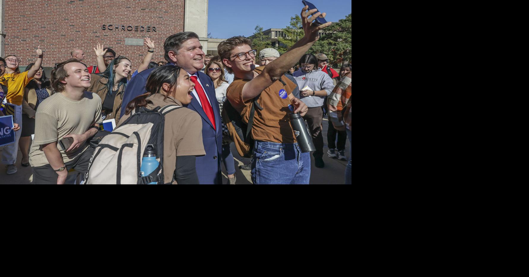 Politicians, students urge voting at ISU campus rally