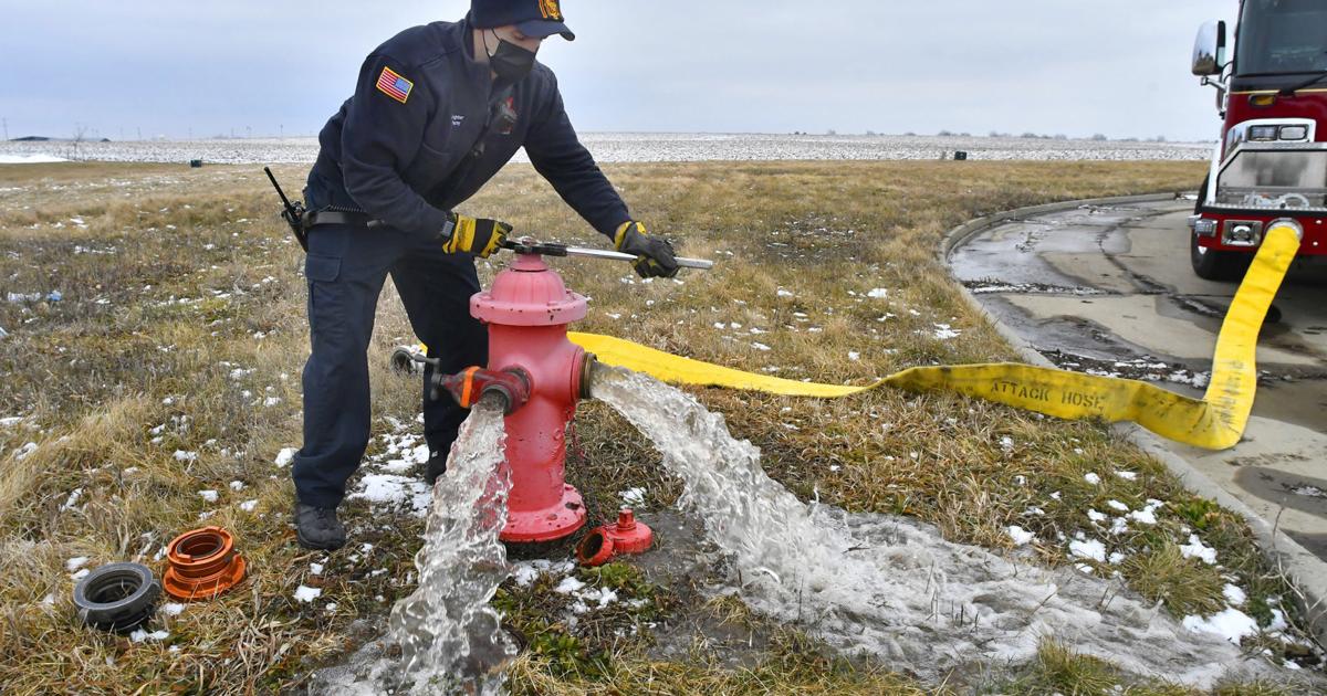 Spring Hydrant Wsa Normal sets spring hydrant flushing schedule