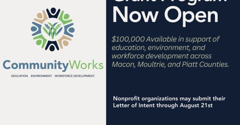 $100,000 Available for Education, Environment, and Workforce Development